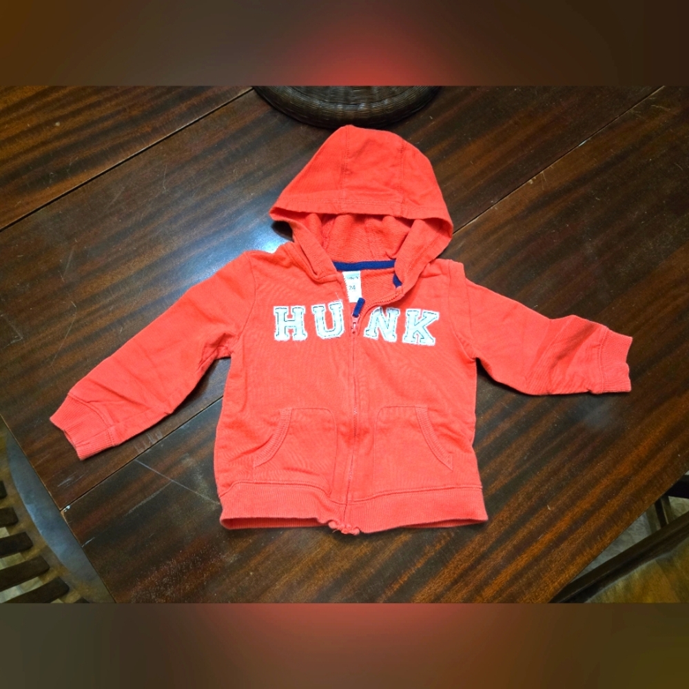 Carter's- Coral-Kids Hoodie-HUNK